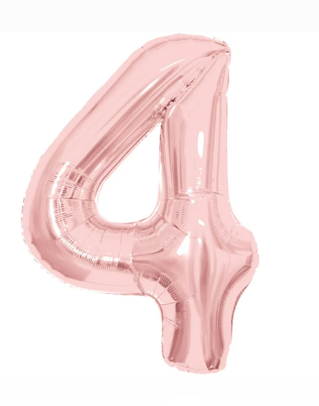 GLOBO METALICO NUMERO 4