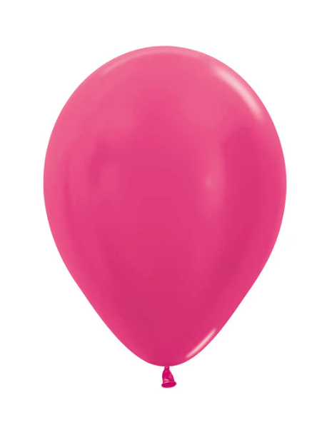 GLOBO METAL FUCSIA