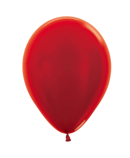 GLOBO METAL ROJO
