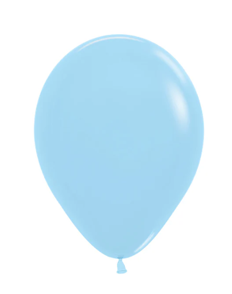 GLOBO PASTEL MATE AZUL