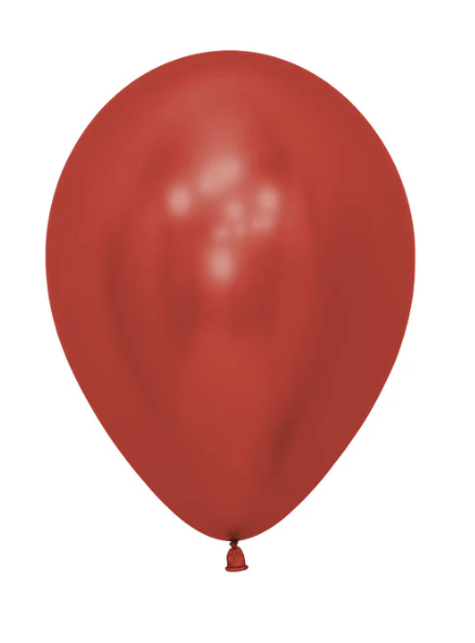 GLOBO REFLEX CRISTAL ROJO