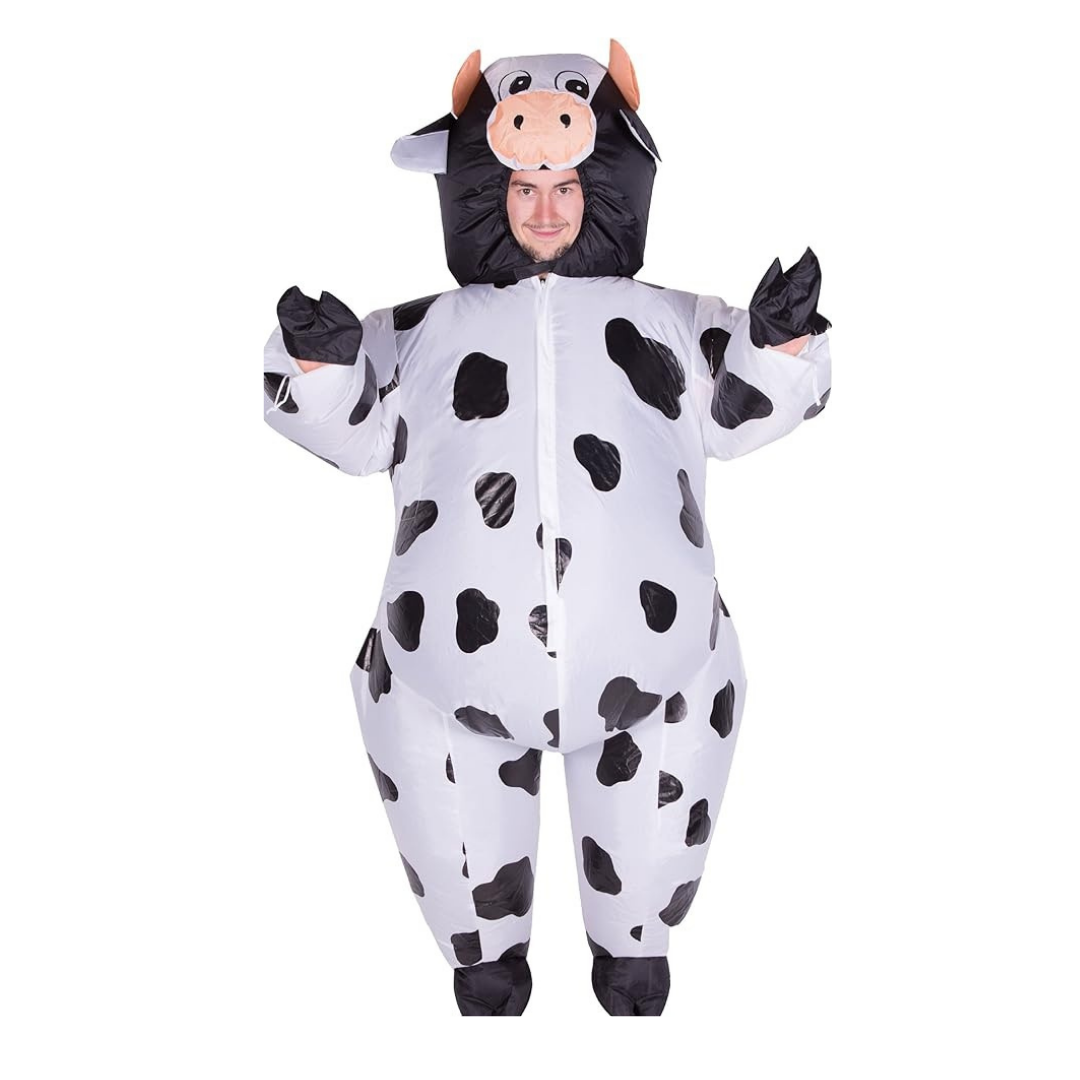 DISFRAZ INFLABLE DE VACA