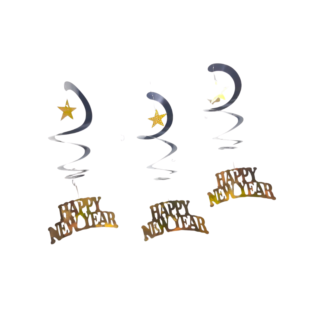 ESPIRAL HAPPY NEW YEAR X3