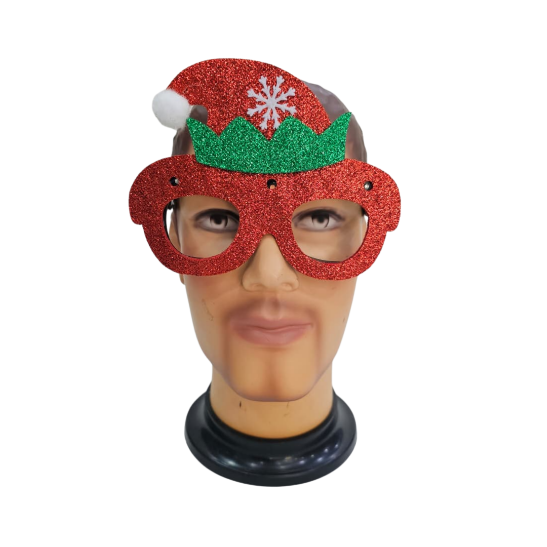 GAFAS NAVIDAD GORRITO CON LUCES