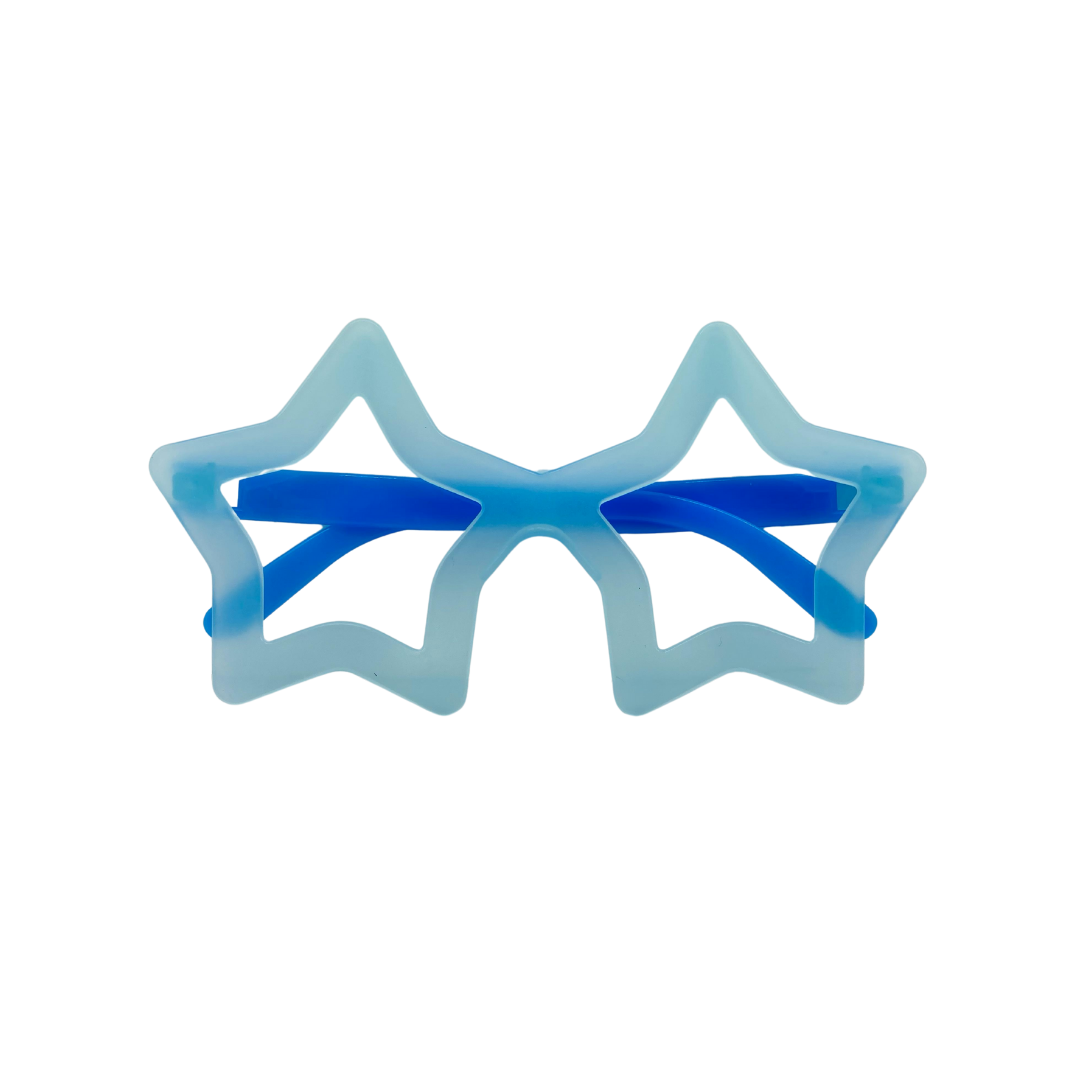 GAFAS NEON PASTA ESTRELLAS