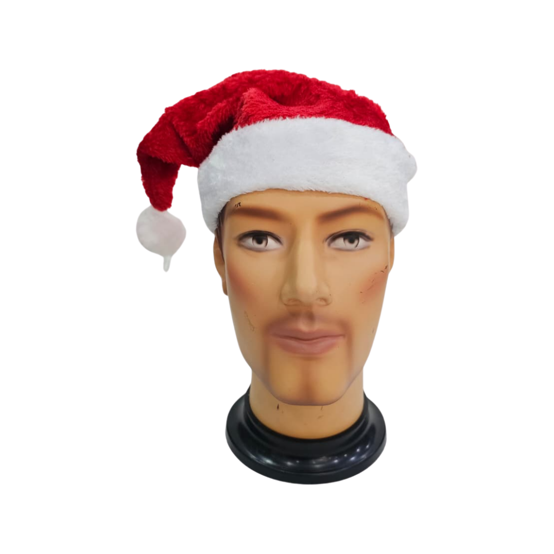 GORRO NAVIDEÑO PELUDO