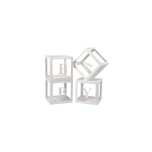 SET DE CAJAS DECORATIVAS BABY X4