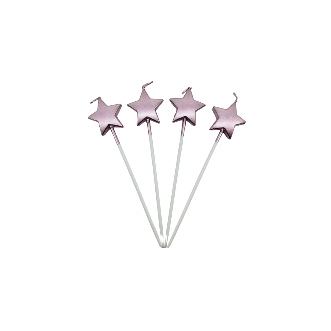 VELA ESTRELLA ROSADA X4 "C1"