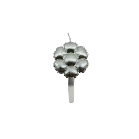 VELA FLOR PLATEADA "C1"