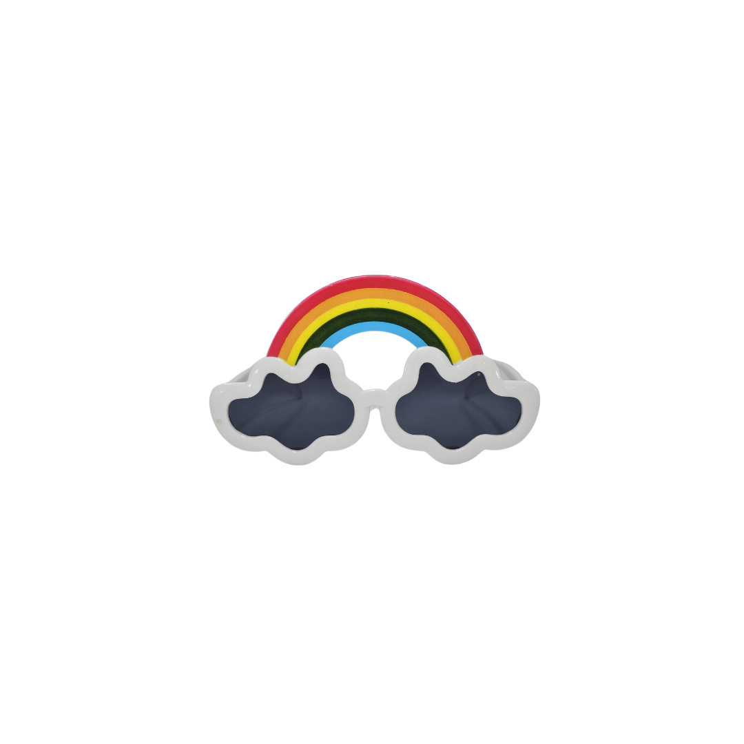 GAFAS ARCOIRIS CON NUBES ONDULADAS