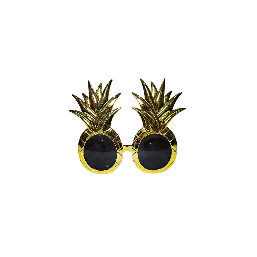 GAFAS PIÑA DORADA