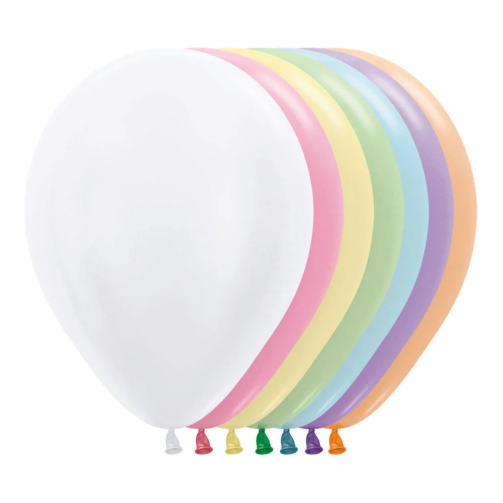 GLOBO R-12 SATIN SURTIDO X50