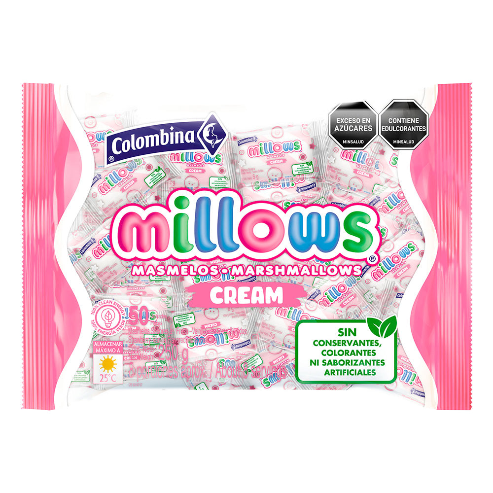 MASMELO MILLOWS ROSADO X50 "QAP"