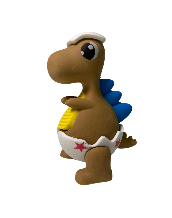 BORRADOR DINOSAURIO BEBE CAFÉ