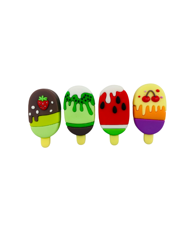 BORRADORES PALETAS DE FRUTAS X4