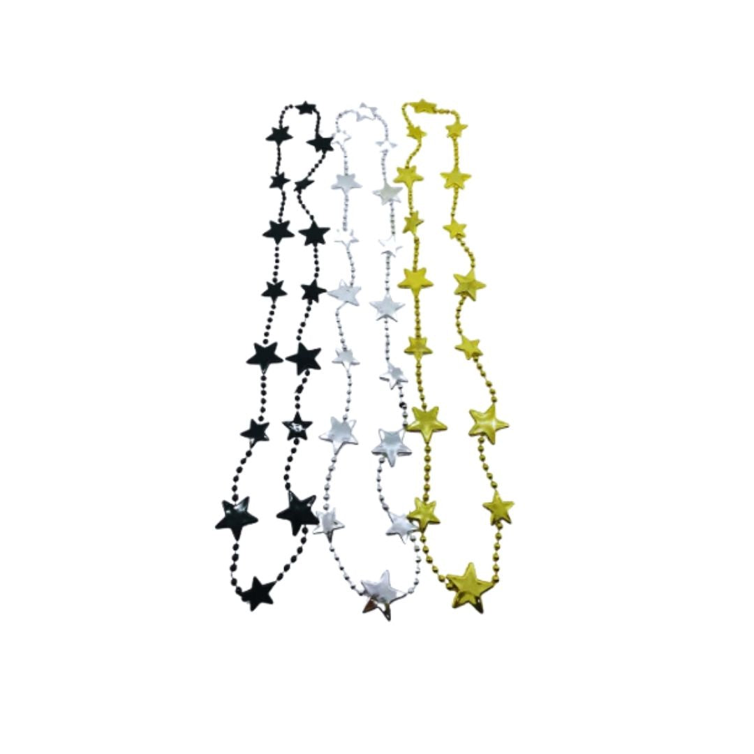 COLLAR ESTRELLAS PEQUEÑAS X3