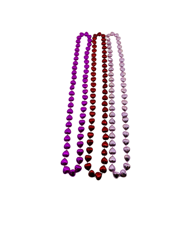 COLLAR CORAZONES X3