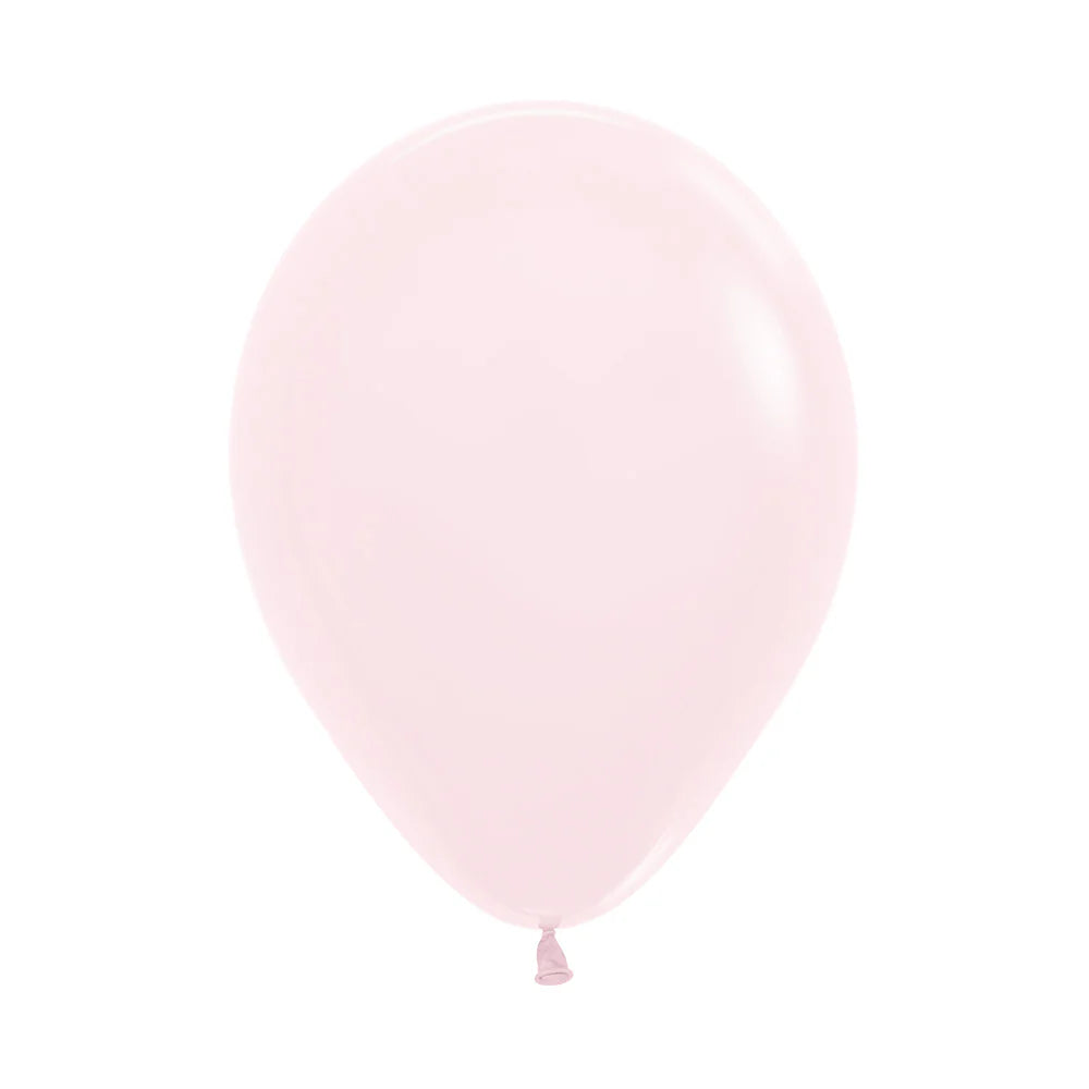 GLOBO R-24 PASTEL MATE ROSADO X3