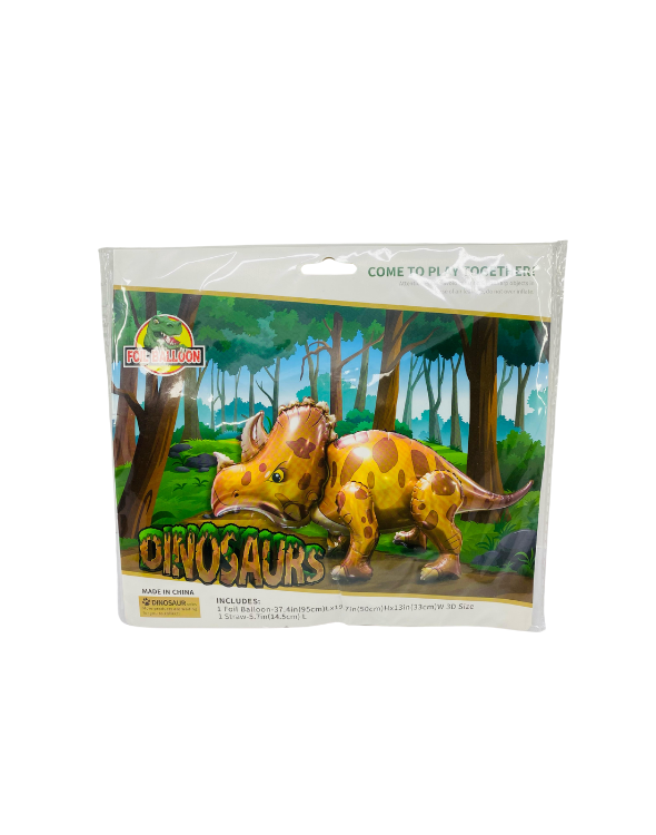 GLOBO METALIZADO DINOSAURIO GIGANTE
