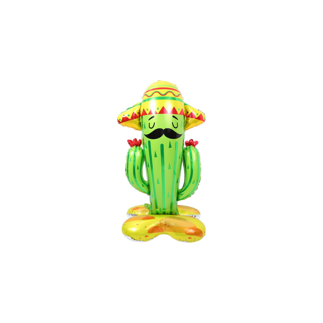 GLOBO METALIZADO DE CACTUS GIGANTE