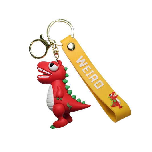LLAVERO DINOSAURIO ROJO