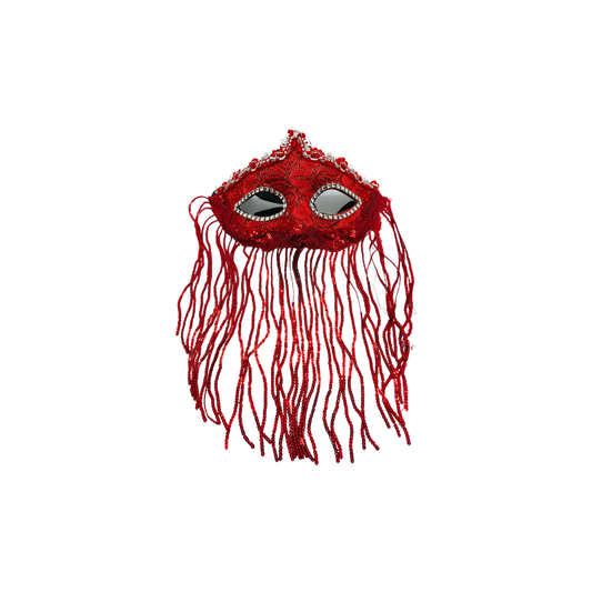 ANTIFAZ ROJO CON TIRAS