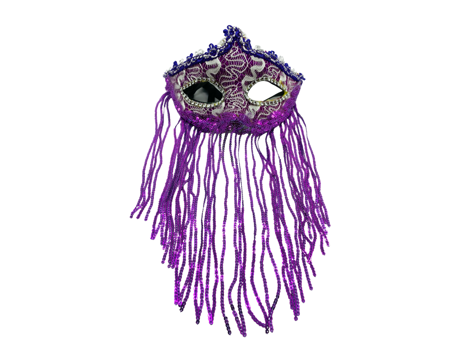 ANTIFAZ VIOLETA CON TIRAS