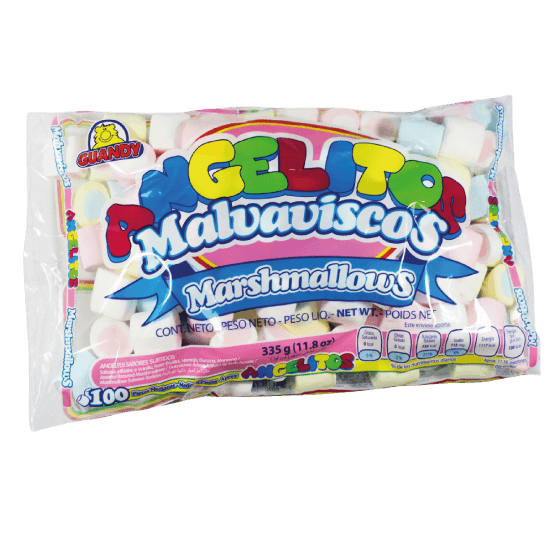 MASMELO ANGELITO JUMBO SURTIDO X300 GR "ADRO"