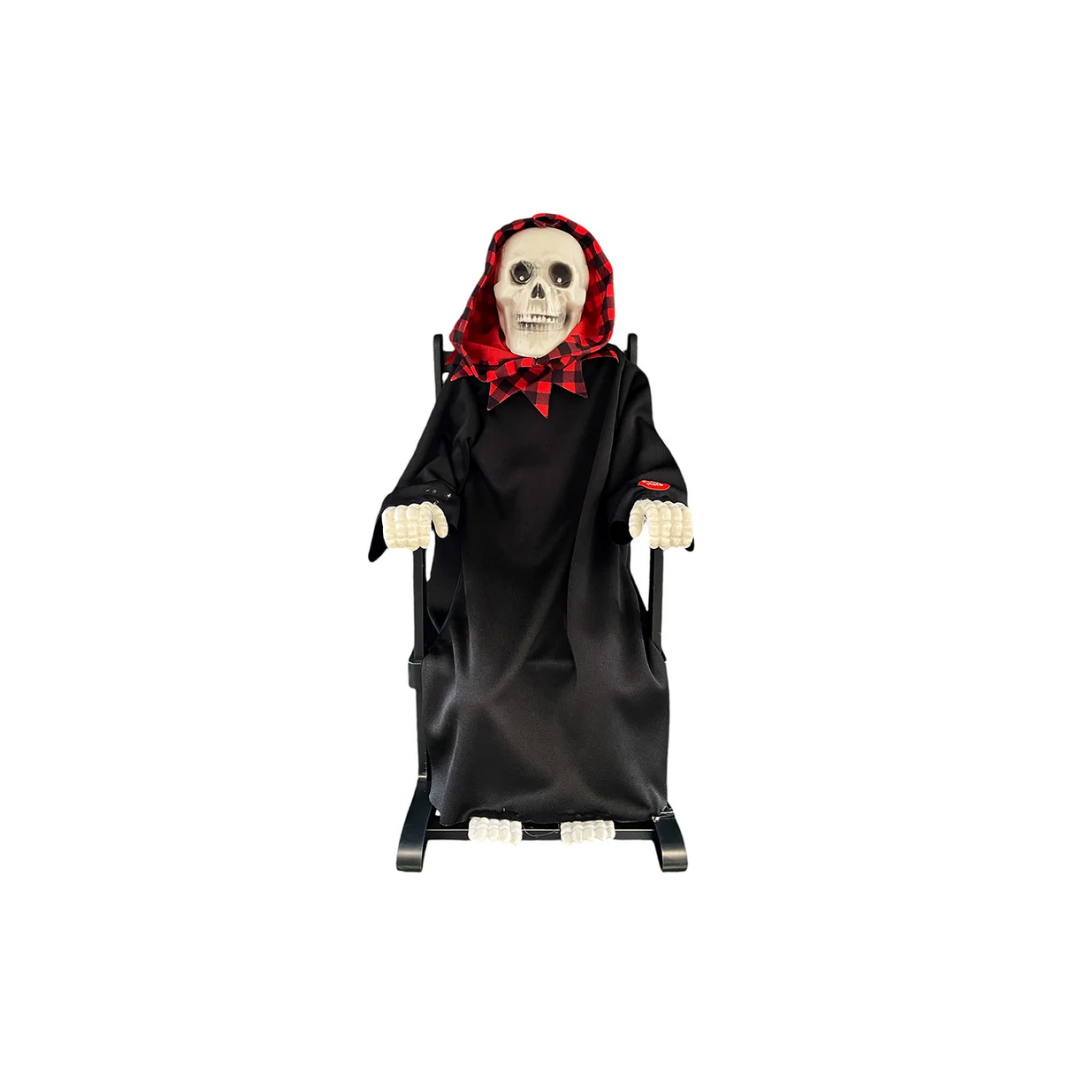 CALAVERA EN SILLA MECEDORA