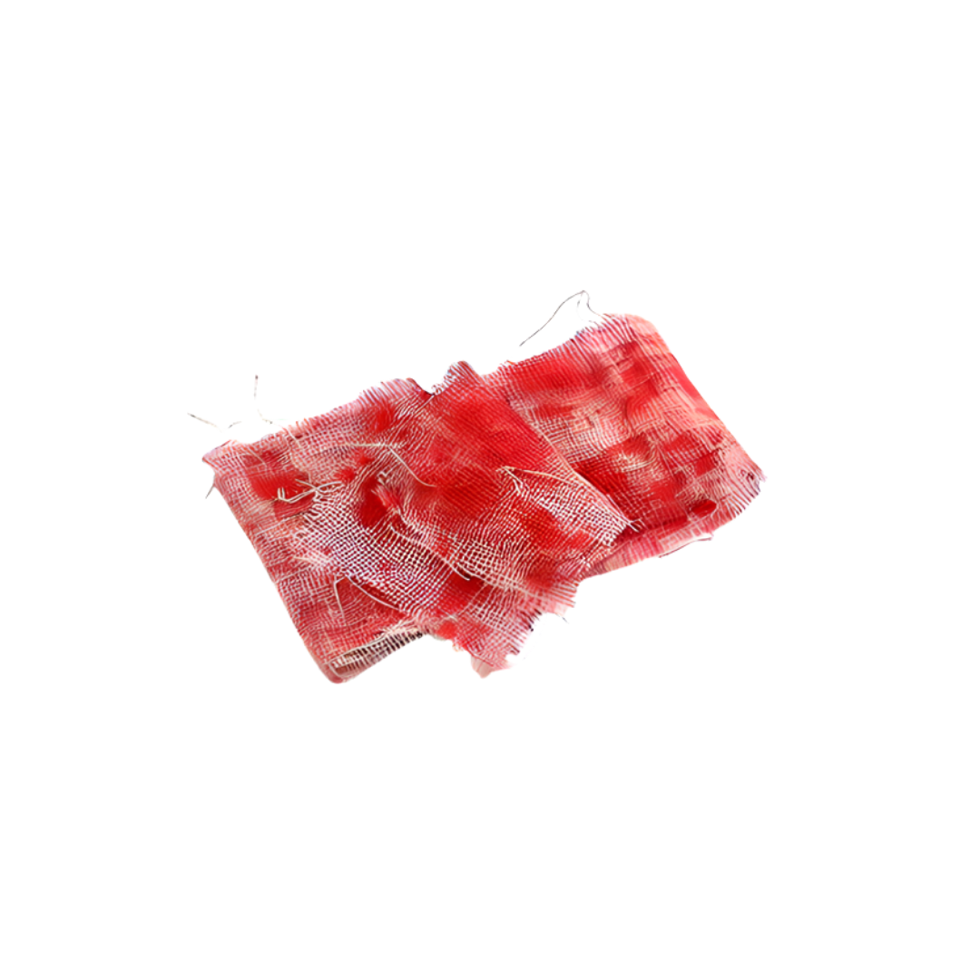 TELA GASA CON SANGRE