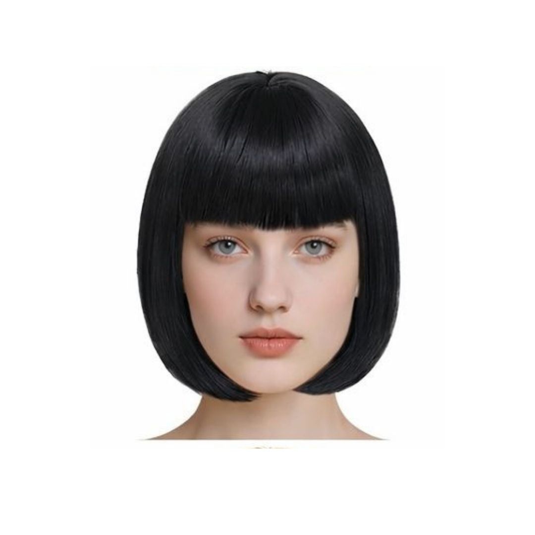 PELUCA CORTA LAZY TOWN NEGRA