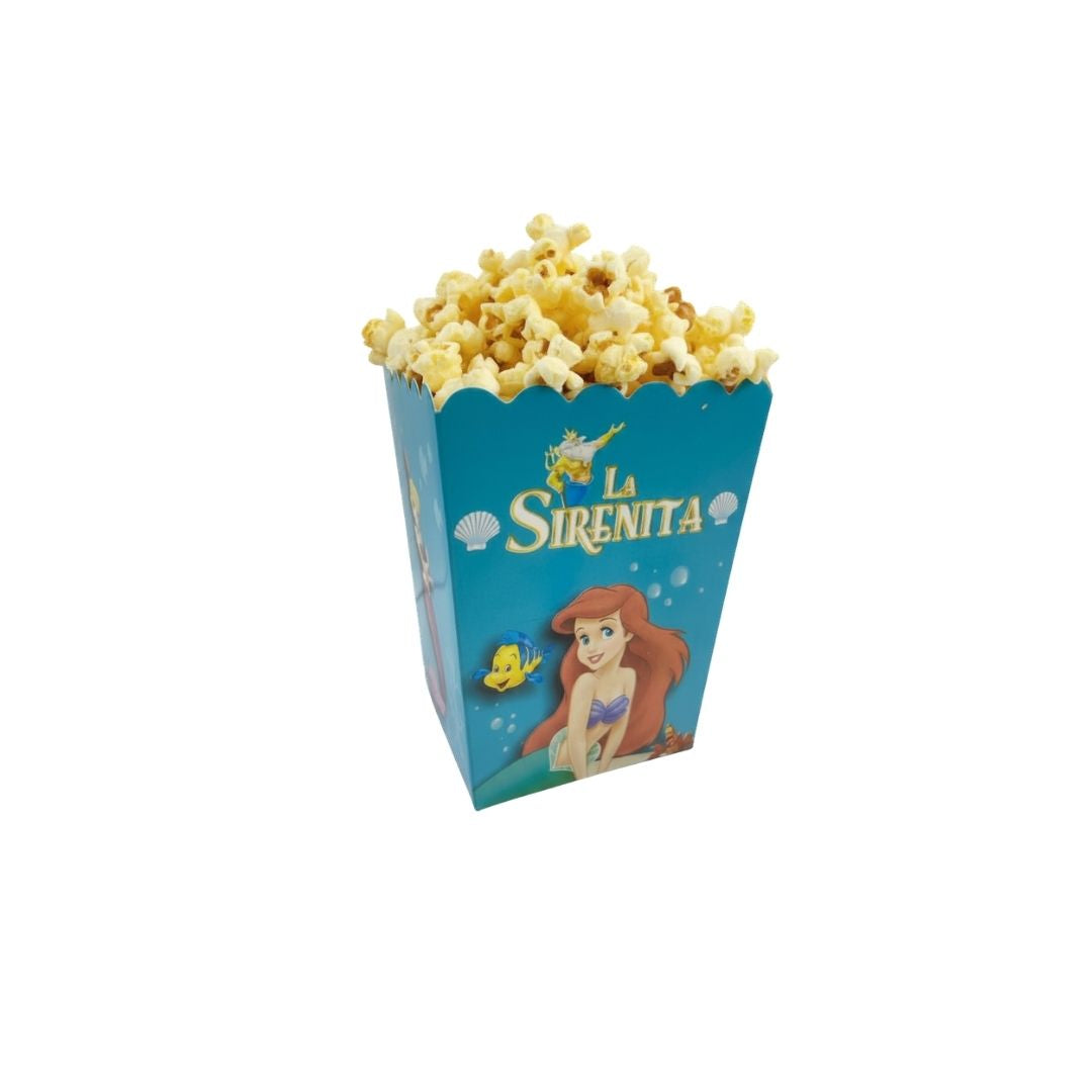 CAJA CRISPETERA SIRENITA ARIEL X12 "K"