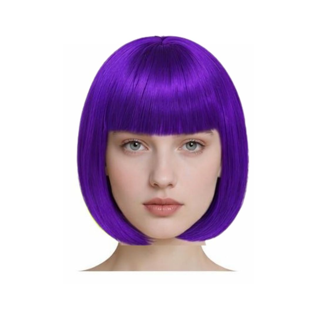 PELUCA CORTA LAZY TOWN VIOLETA