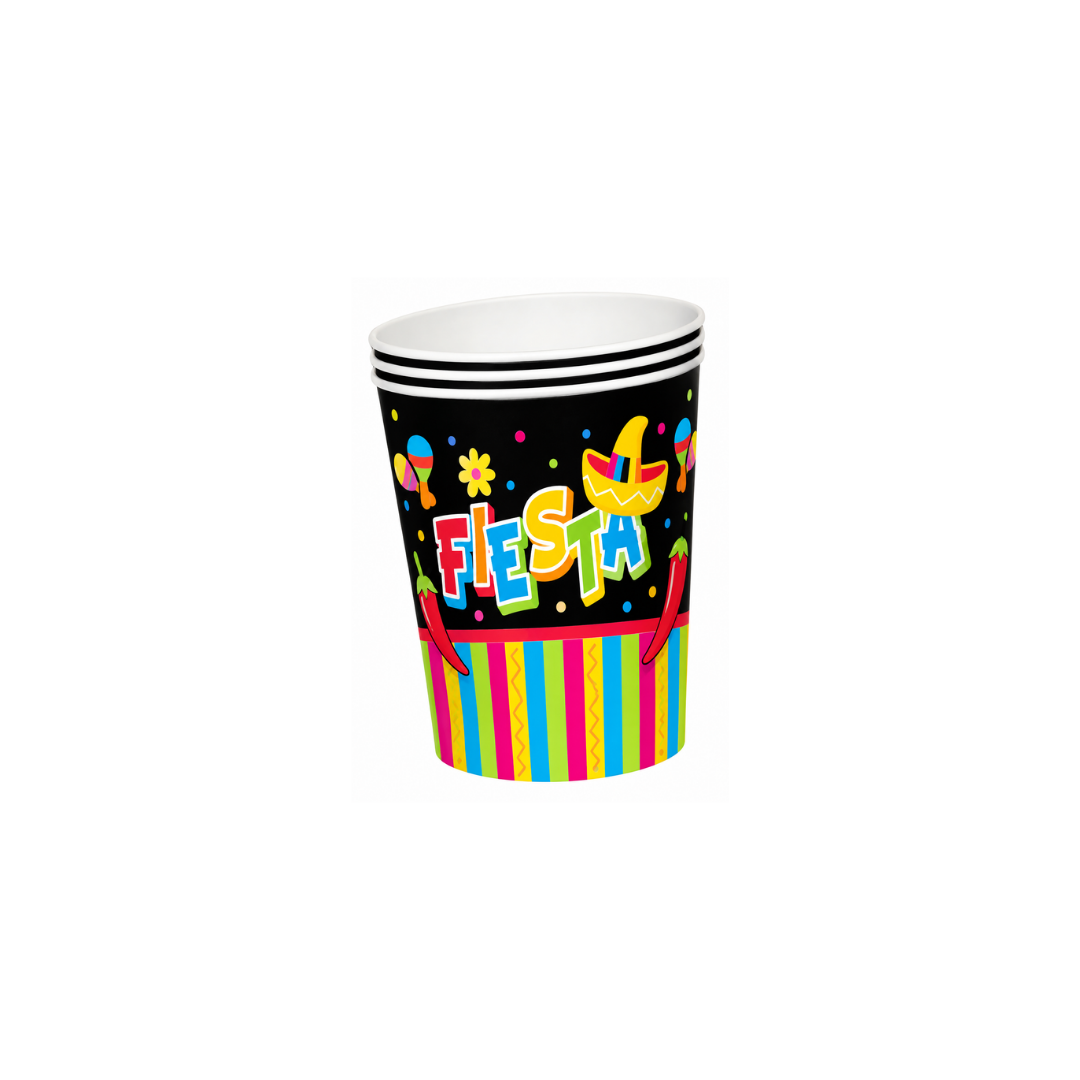 VASO FIESTA MEXICANA X12
