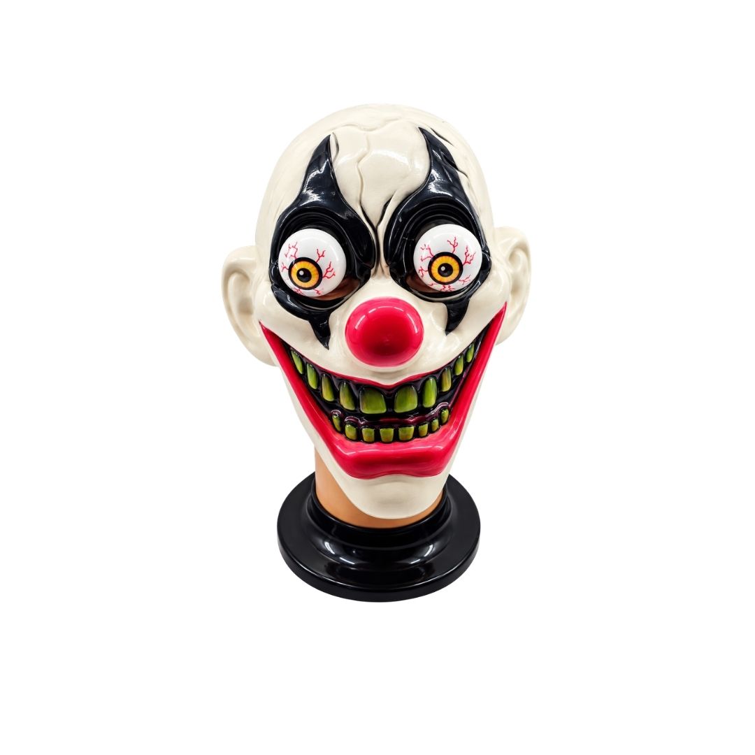 MASCARA PAYASO CON OJOS SALTARINES