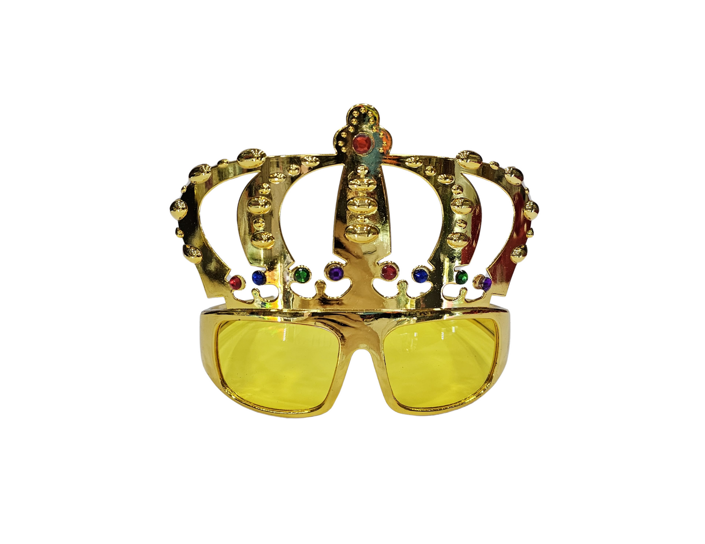 GAFAS CORONA REY DORADAS