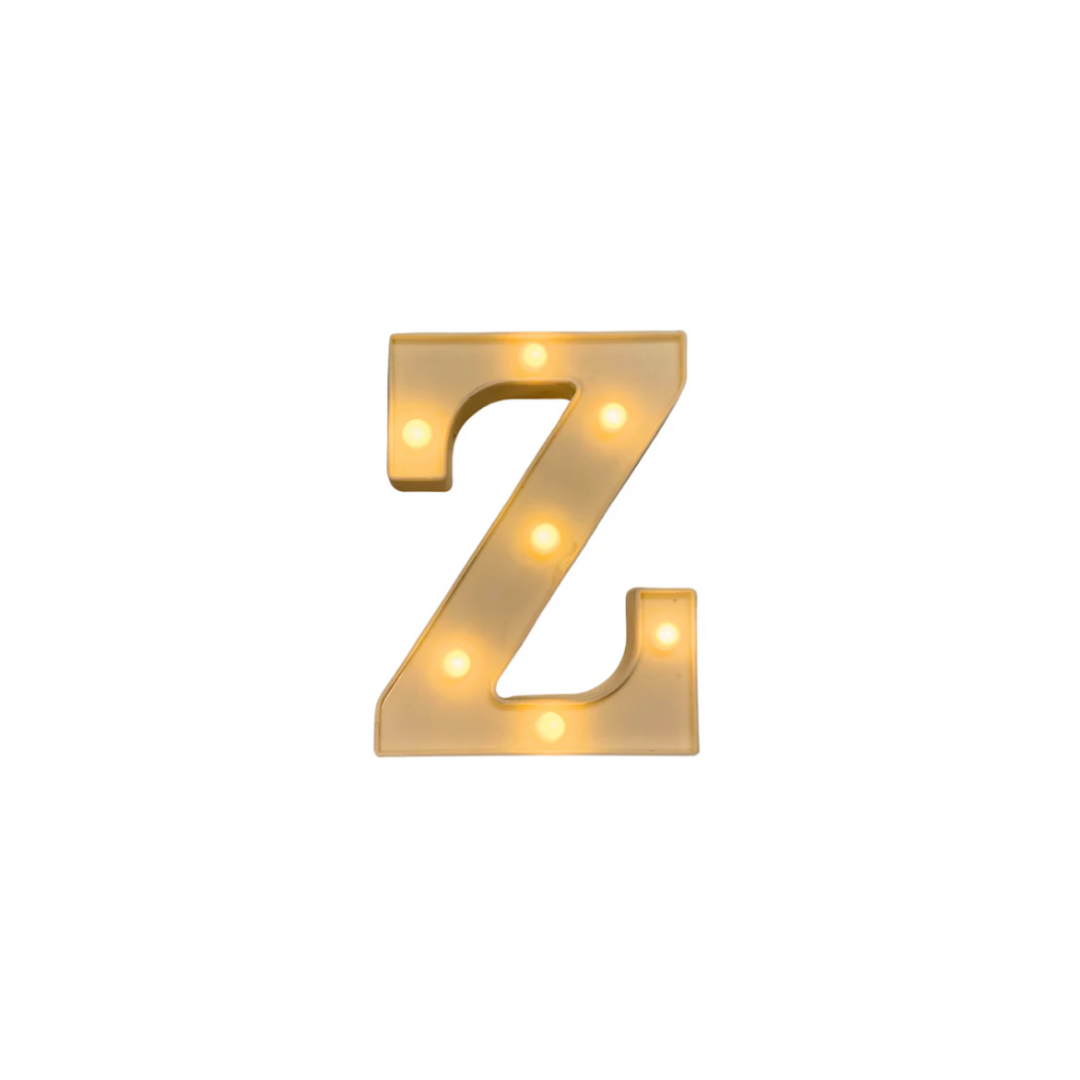 LAMPARA LETRA Z