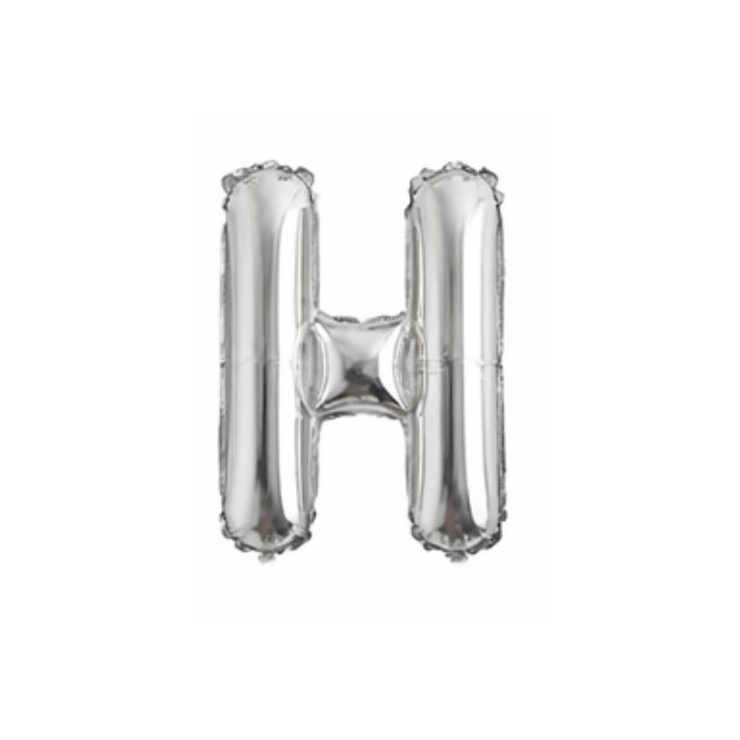 GLOBO MET. PEQUEÑO LETRA H