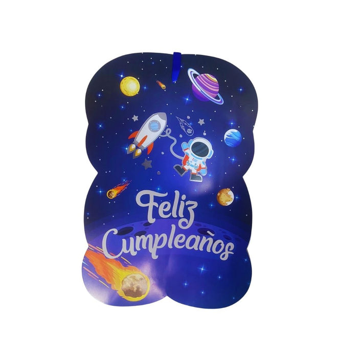 PIÑATA PLEGABLE ASTRONAUTA "K"