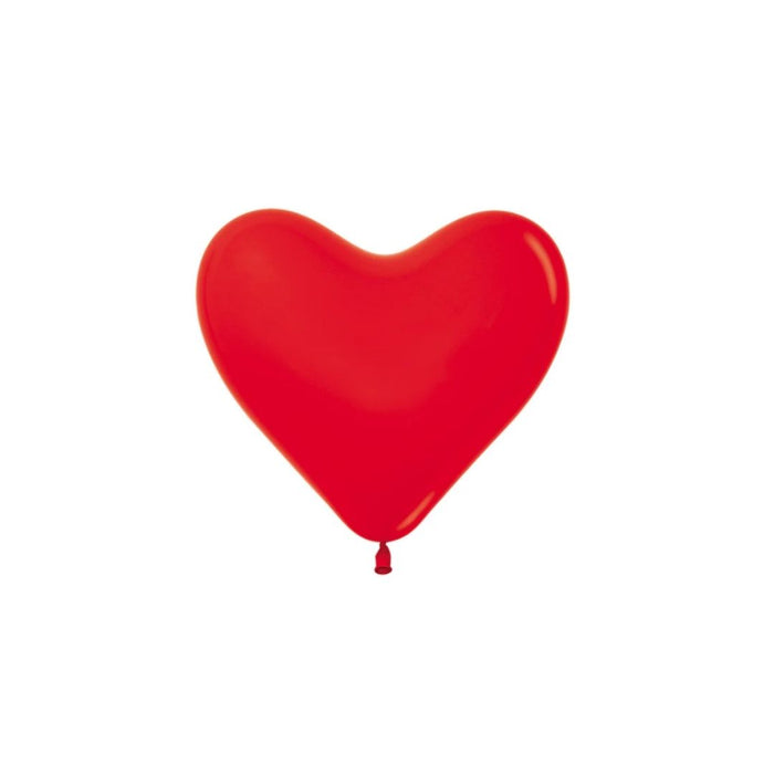 GLOBO CORAZON ROJO