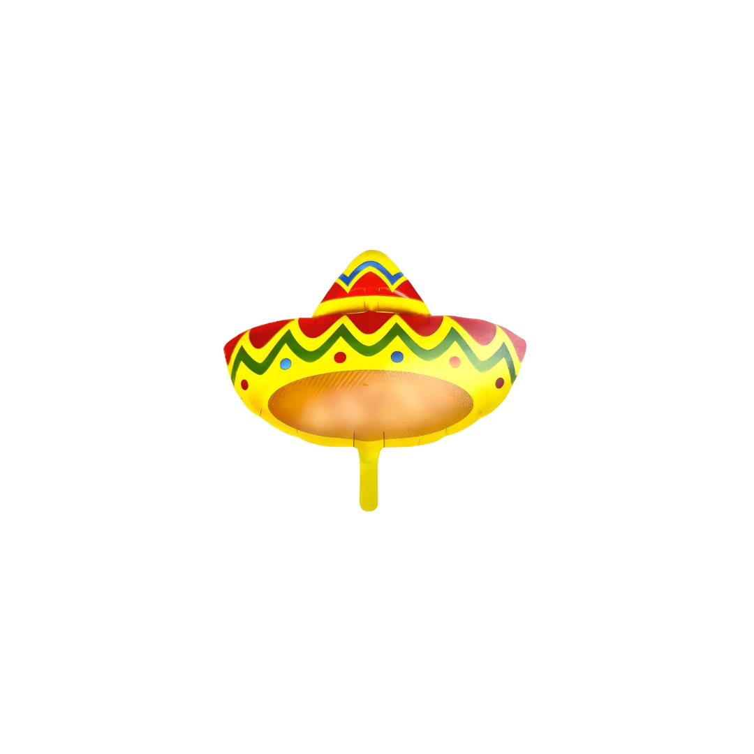 GLOBO METALIZADO SOMBRERO MEXICANO