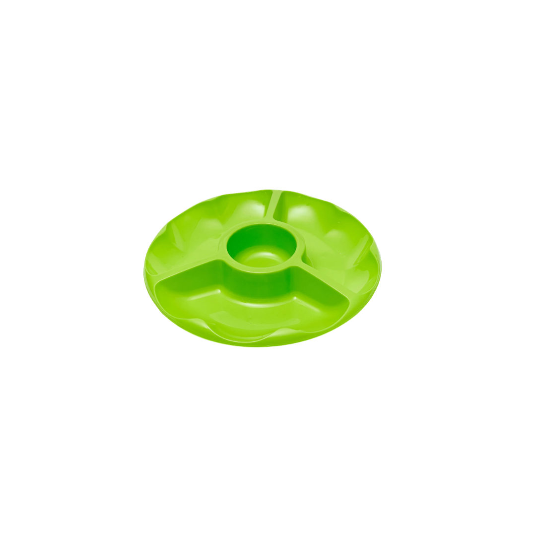 PLATO PLASTICO CON DIVISION