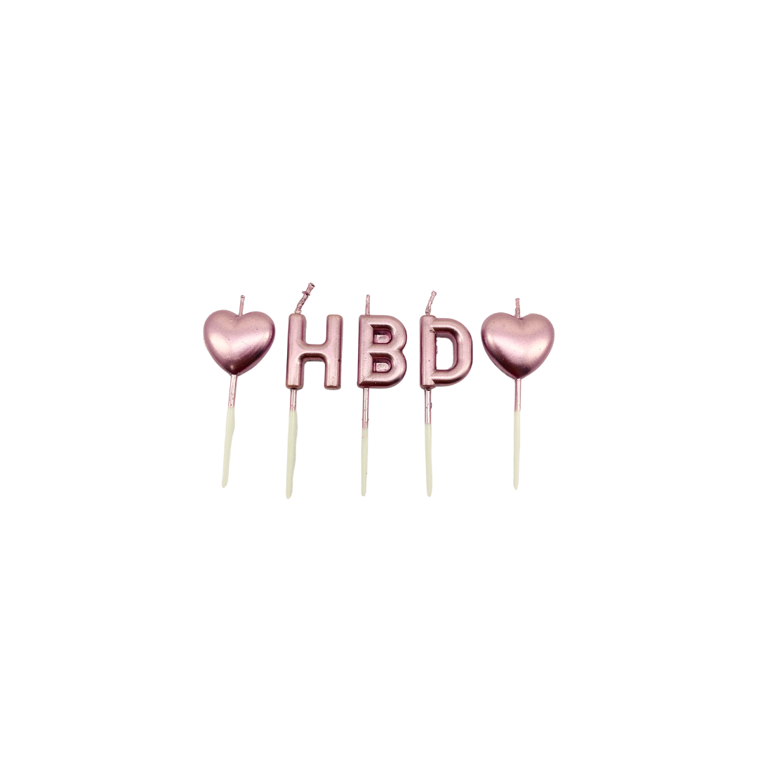 VELA HBD ROSADA "C1"