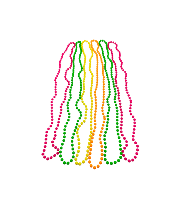 COLLAR PERLAS NEON X6