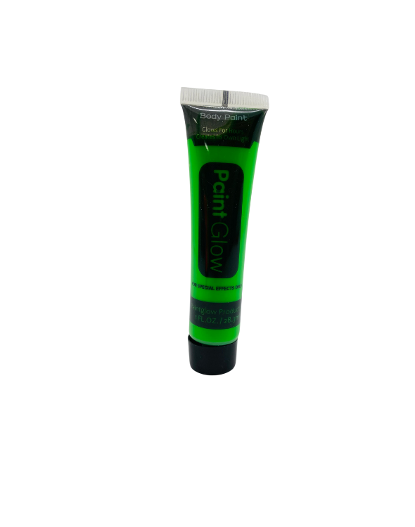 MAQUILLAJE ARTISTICO NEON VERDE