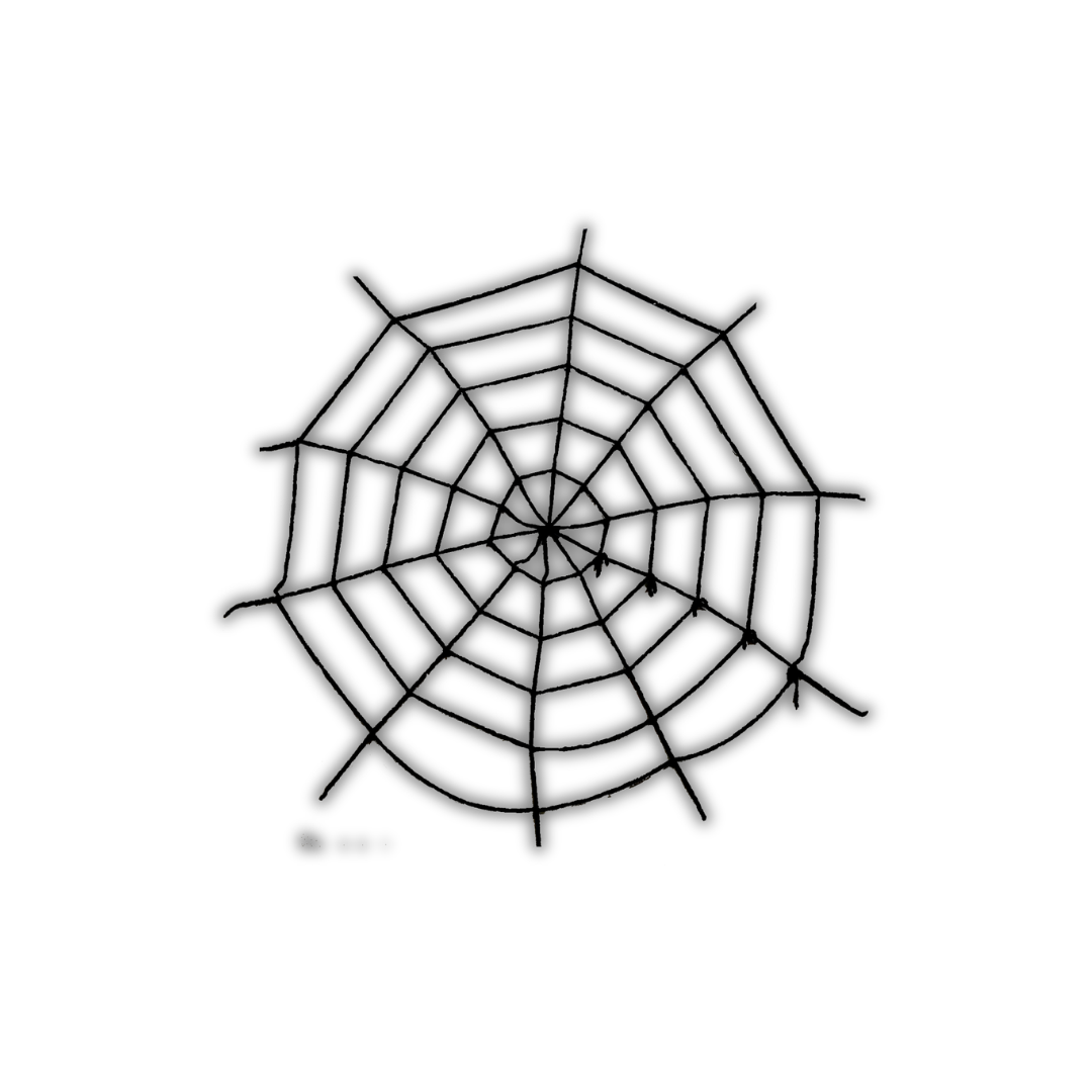 TELARAÑA LUJO NEGRA "IMPO"