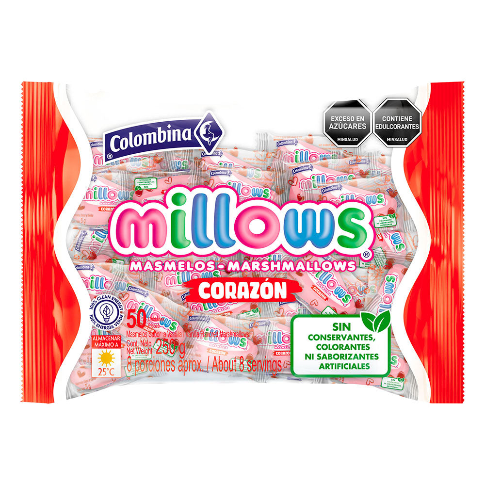 MASMELO MILLOWS CORAZON X50 "QAP"