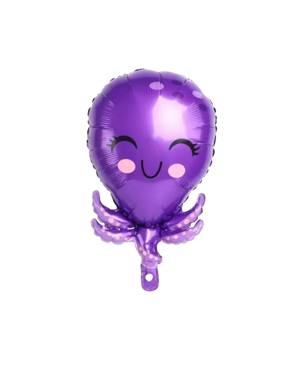 GLOBO METALIZADO DE PULPO