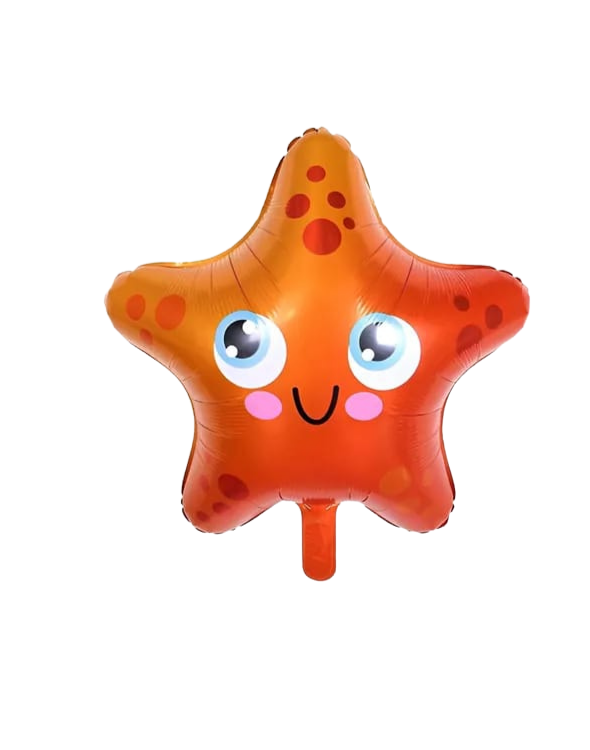 GLOBO METALIZADO DE ESTRELLITA DE MAR