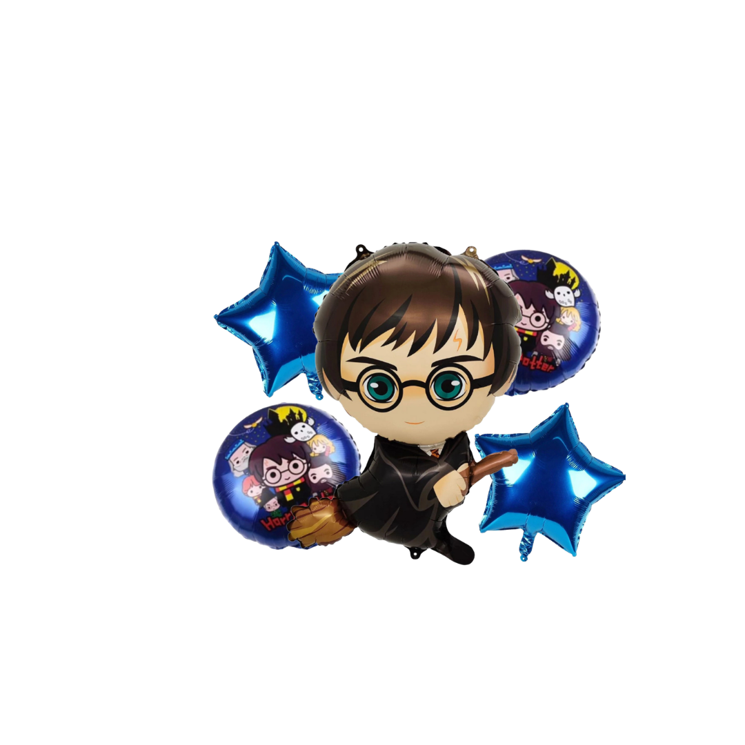 BOUQUET DE GLOBOS X5 HARRY POTTER